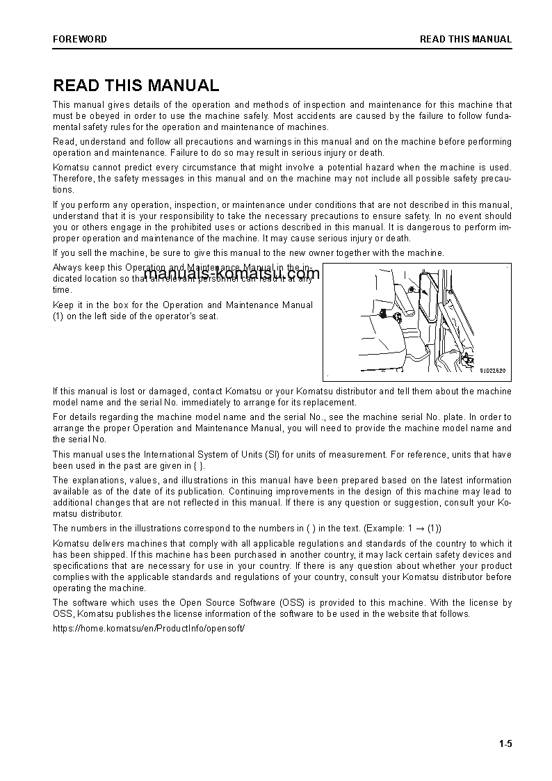 Protected: WA270-8(JPN) S/N 84545-UP Operation manual (English)