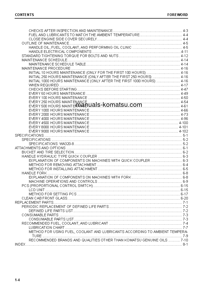 Protected: WA320-8(JPN) S/N 86097-UP Operation manual (English)