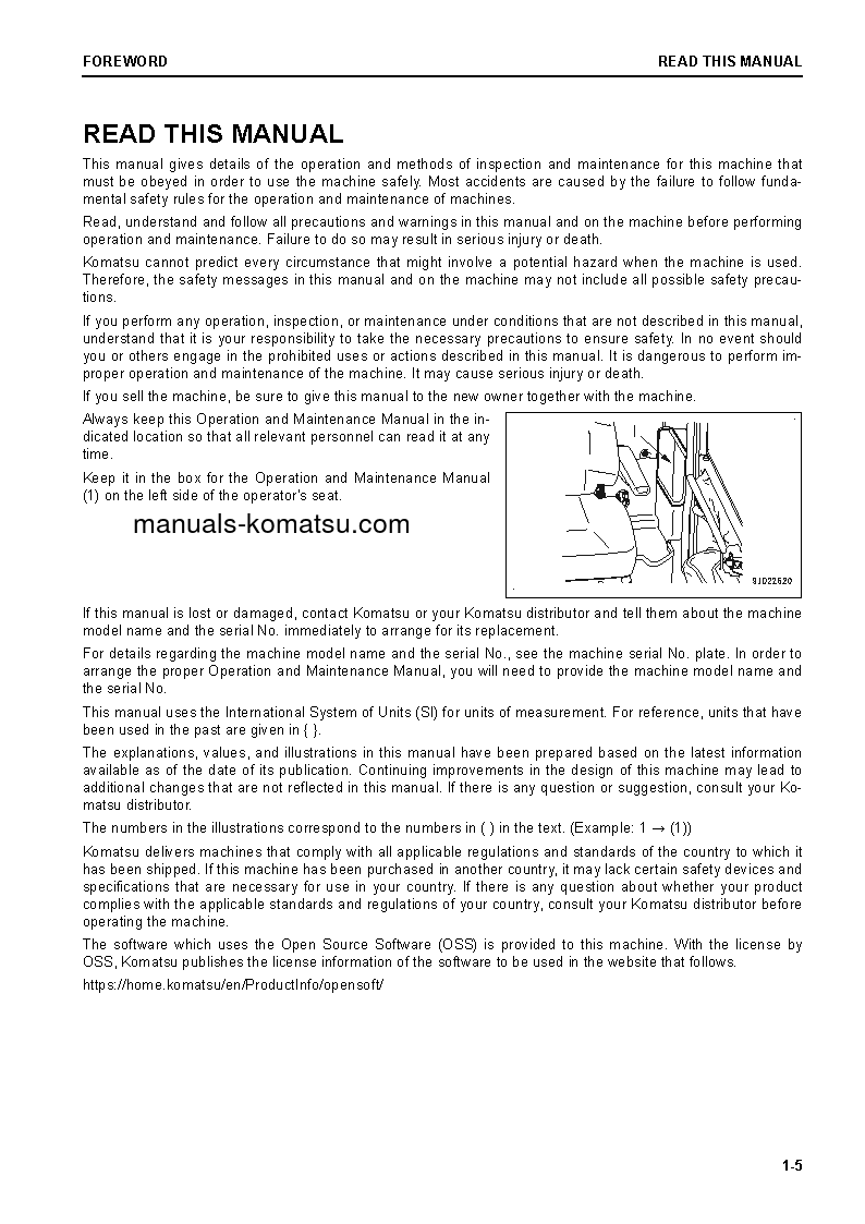 Protected: WA320-8(JPN) S/N 86097-UP Operation manual (English)