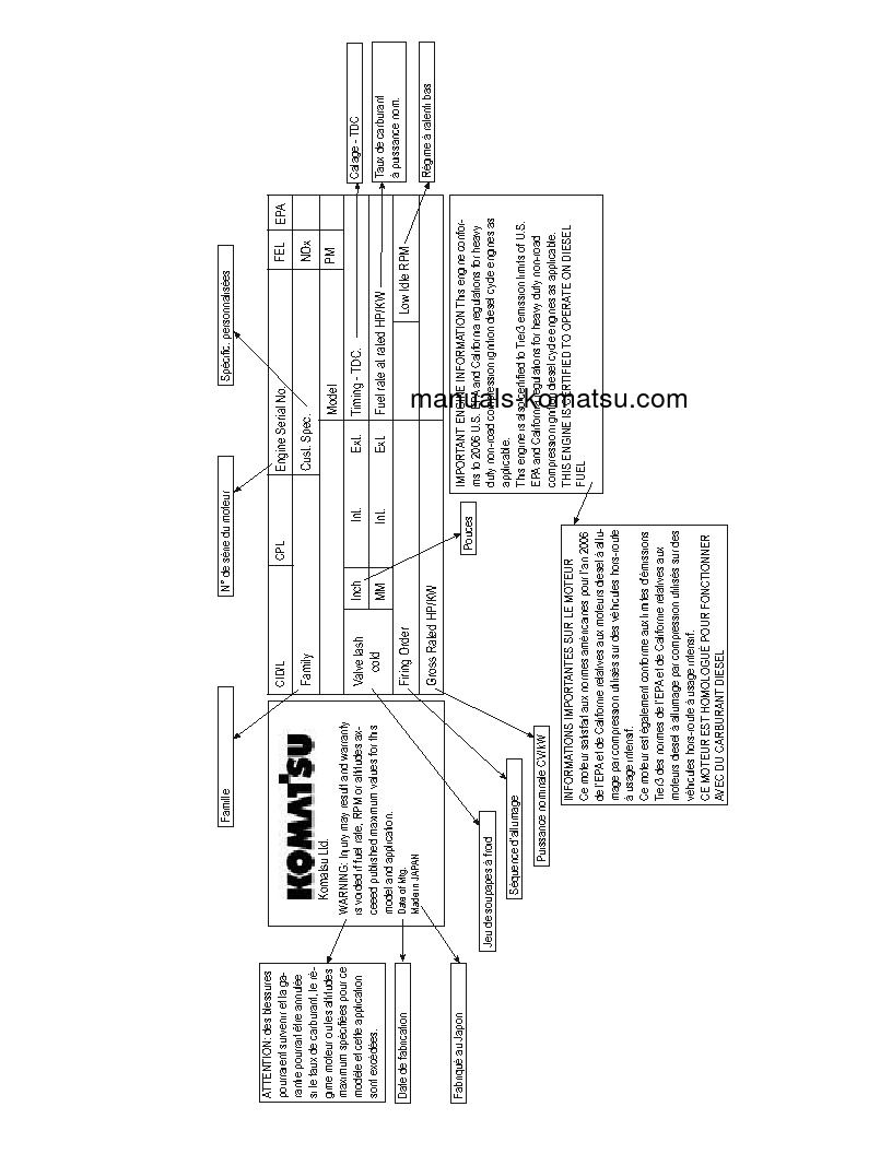 Protected: PC138US-2(JPN) S/N 4501-UP Operation manual (French)