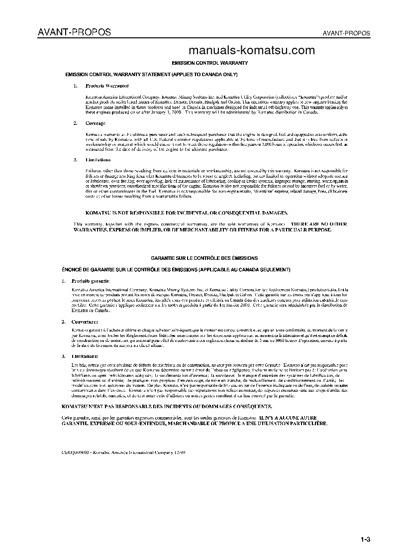 Protected: PC78MR-6(JPN) S/N 1507-UP Operation manual (French)