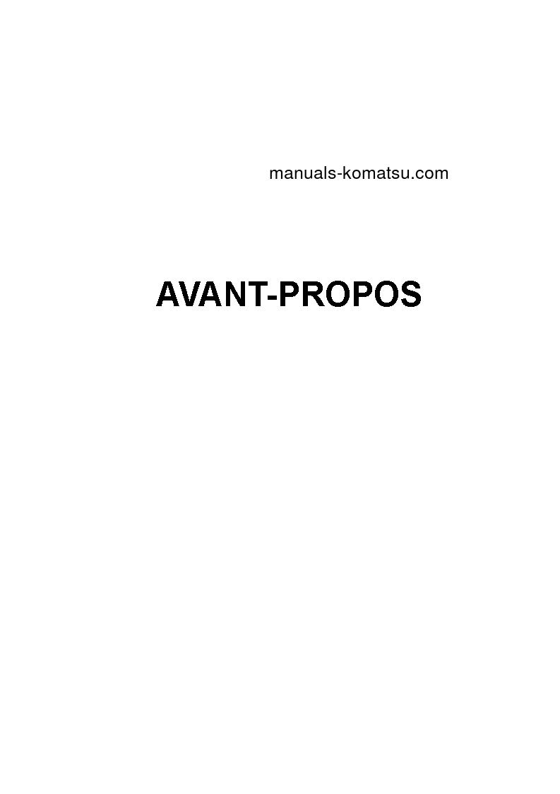 Protected: WA200PTL-5(JPN) S/N 65001-UP Operation manual (French)