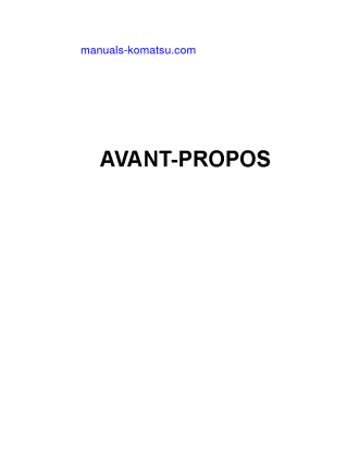 WA250PTL-5(JPN) S/N 70025-UP Operation manual (French)