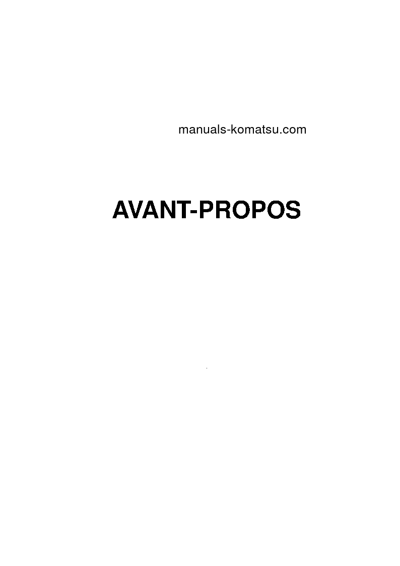 Protected: GD655-3C(JPN)-VH S/N 51001-UP Operation manual (French)