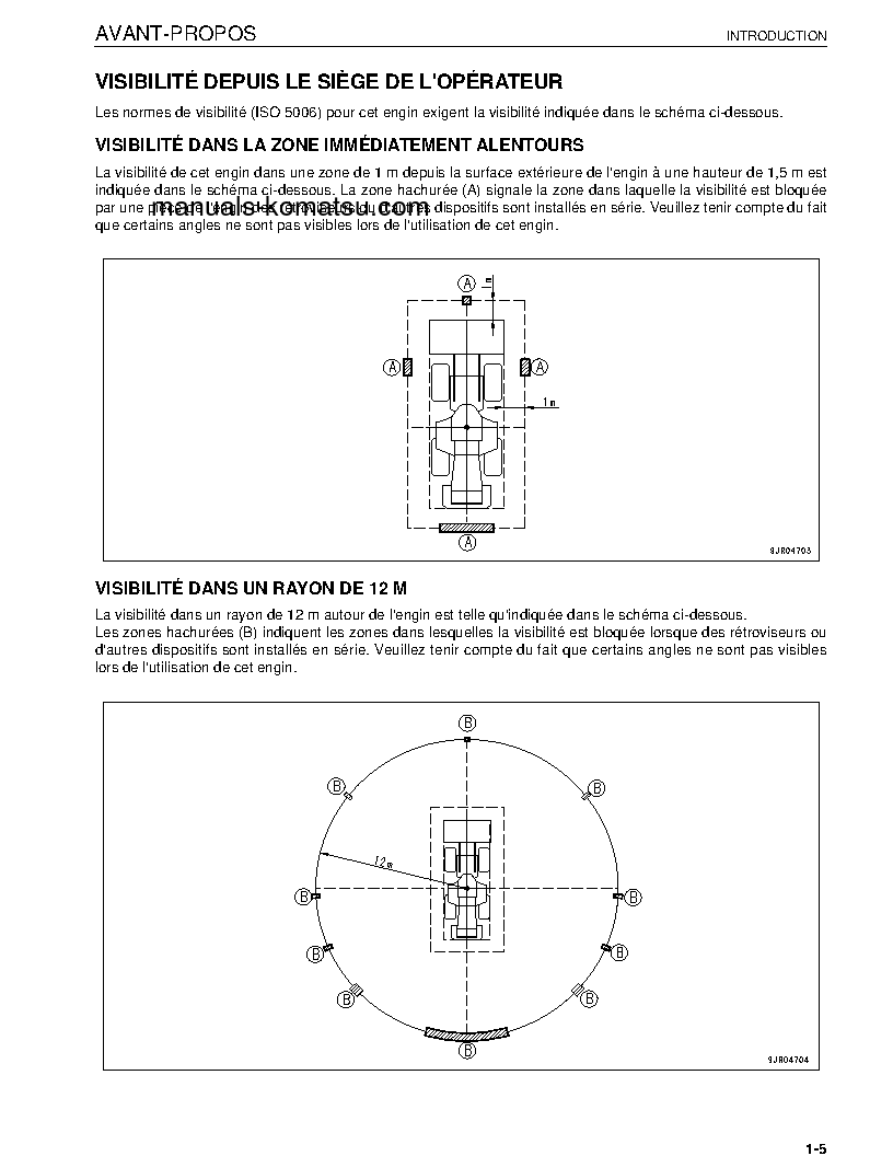 Protected: WA500-6(JPN) S/N 55001-UP Operation manual (French)