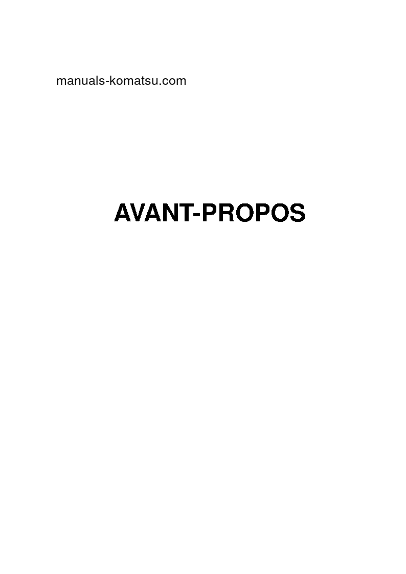 Protected: WA480-6(JPN) S/N 85001-UP Operation manual (French)