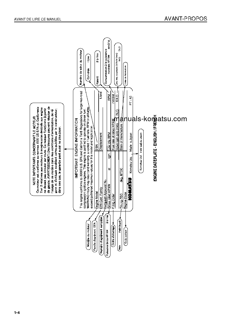 Protected: WA480-6(JPN) S/N 85001-UP Operation manual (French)