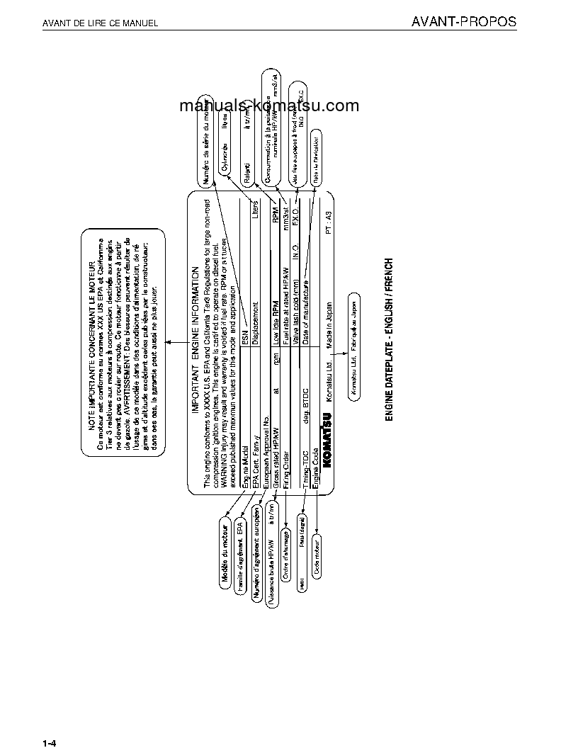 Protected: PC2000-8(JPN) S/N 20001-UP Operation manual (French)