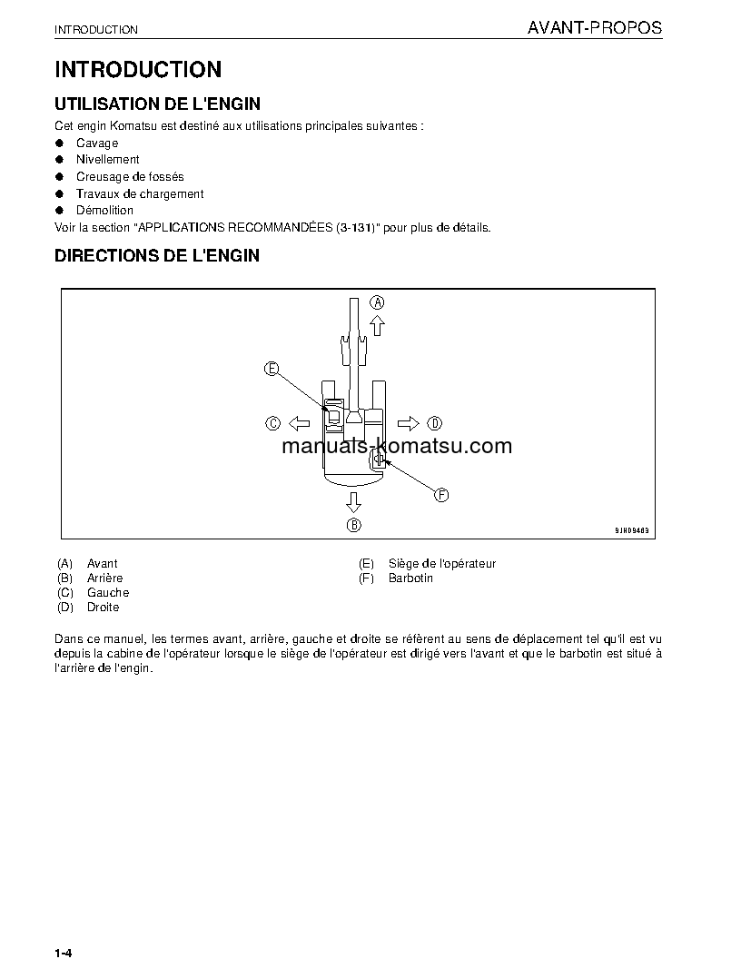 Protected: PC850-8(JPN) S/N 10001-UP Operation manual (French)