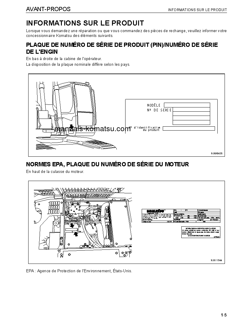Protected: PC228US-3(JPN)-E0 S/N 40001-UP Operation manual (French)