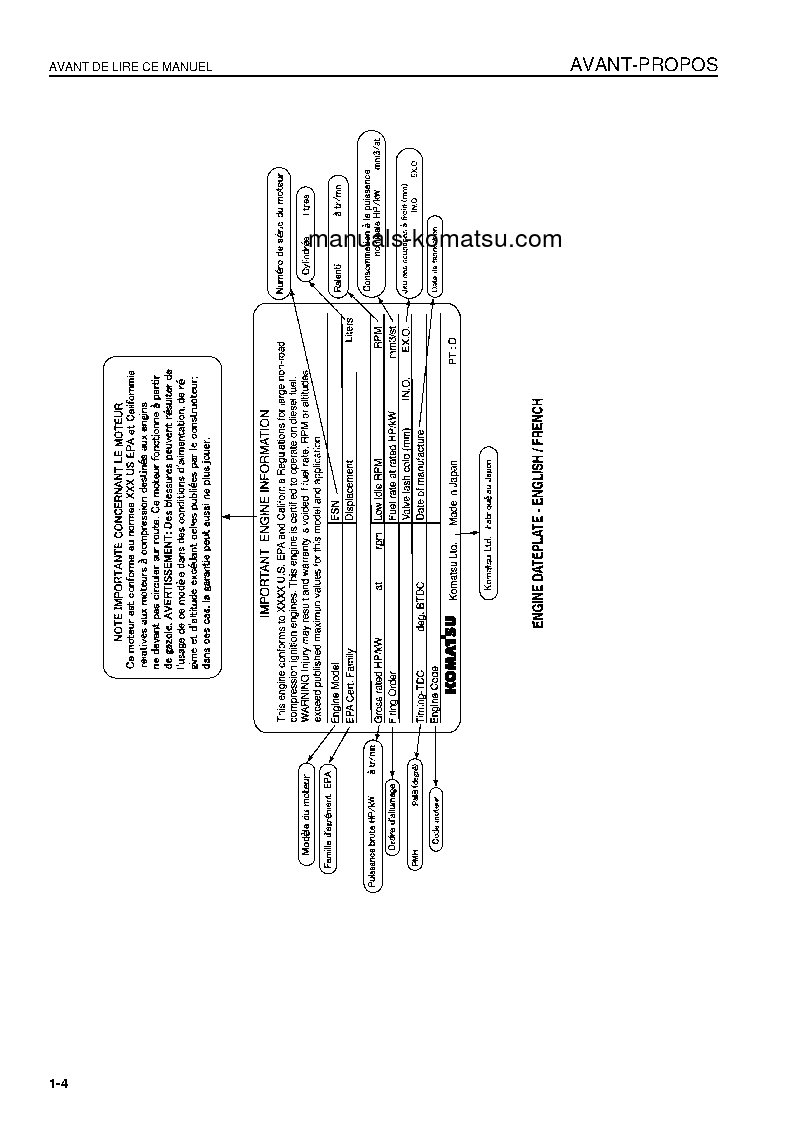 Protected: WA800-3(JPN)-E0 S/N 70001-UP Operation manual (French)