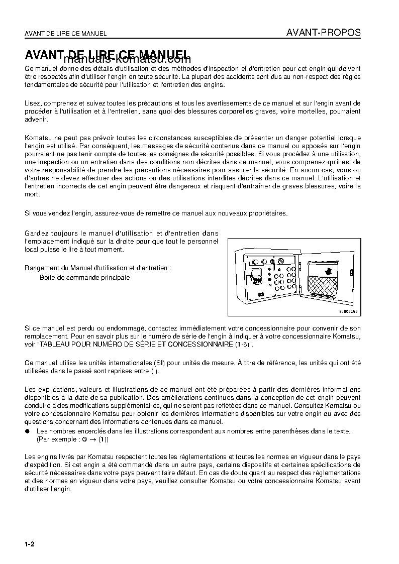 Protected: BR380JG-1(JPN)-E0 S/N 2001-UP Operation manual (French)