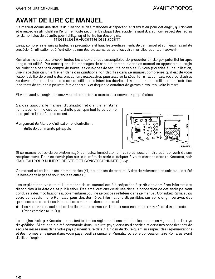 Protected: BR580JG-1(JPN) S/N 1001-UP Operation manual (French)