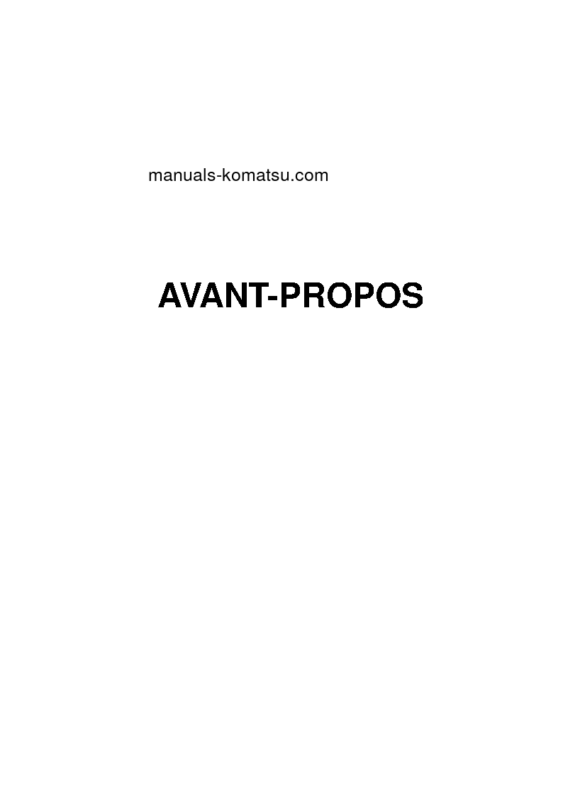 Protected: WA600-6(JPN) S/N 60361-UP Operation manual (French)