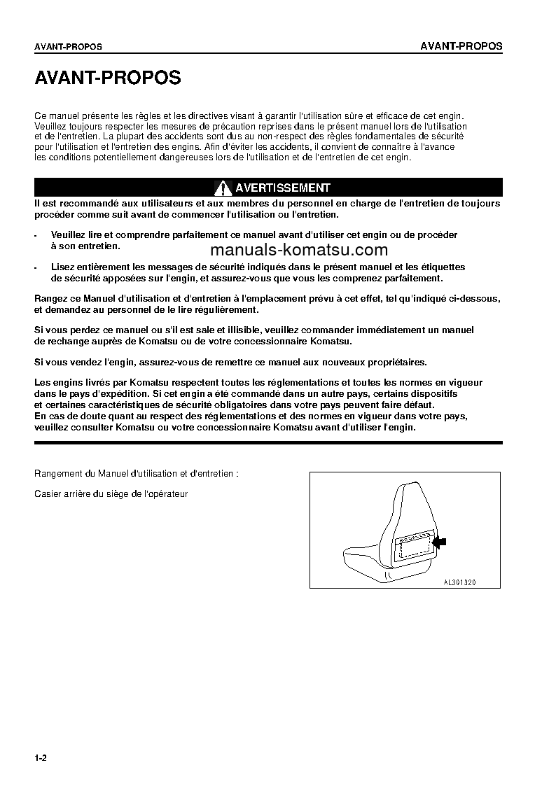 Protected: CD60R-1(JPN) S/N 2012-UP Operation manual (French)