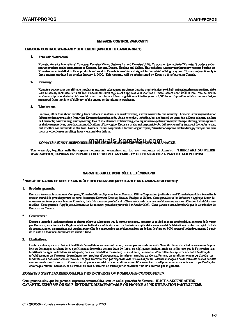 Protected: CD60R-1(JPN) S/N 2012-UP Operation manual (French)