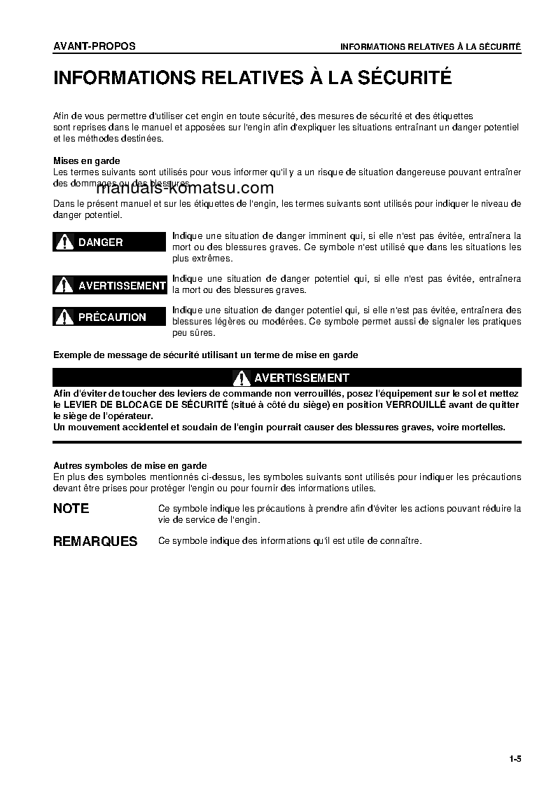 Protected: CD60R-1(JPN) S/N 2012-UP Operation manual (French)