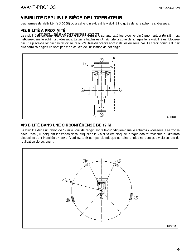Protected: D475A-5(JPN)-E0 S/N 30071-UP Operation manual (French)