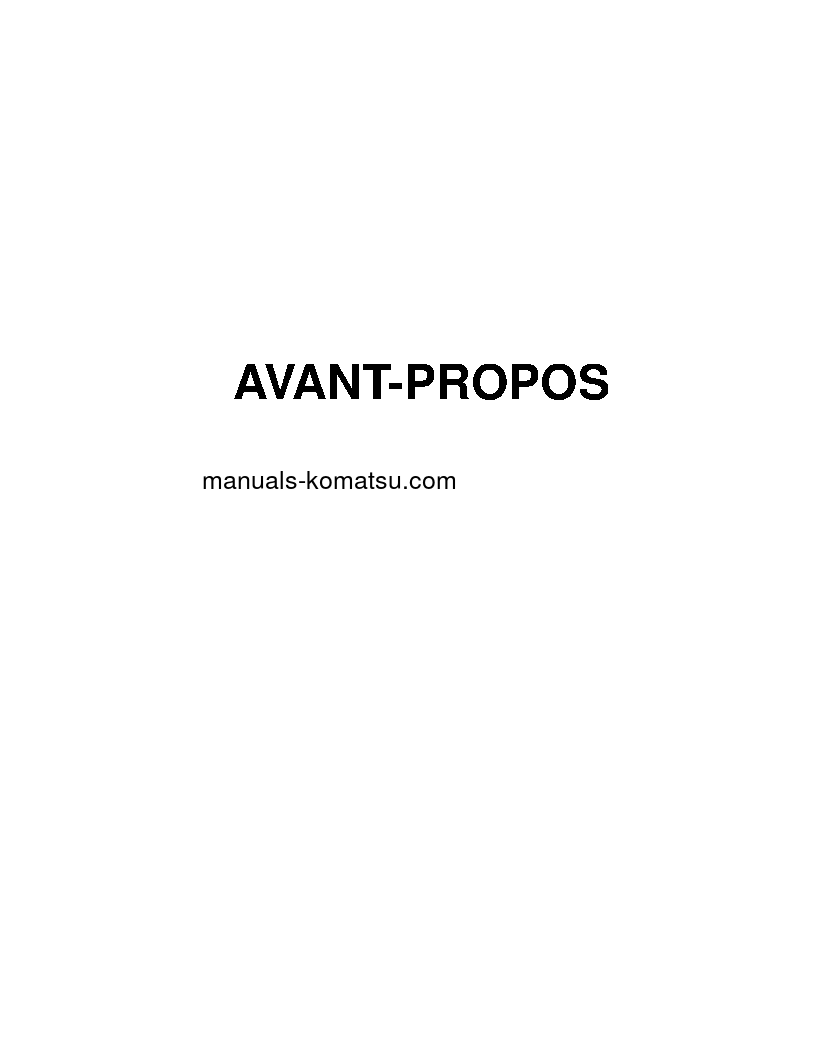 Protected: D155AX-6(JPN) S/N 80807-UP Operation manual (French)