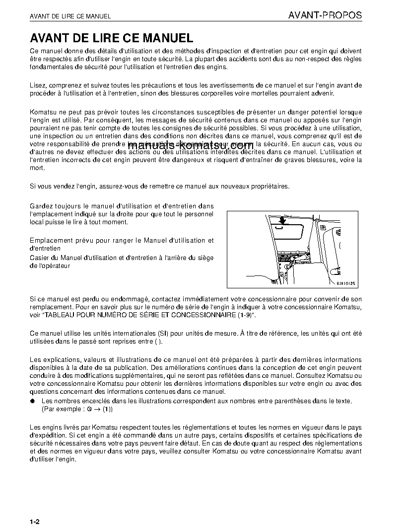 Protected: D155AX-6(JPN) S/N 80807-UP Operation manual (French)