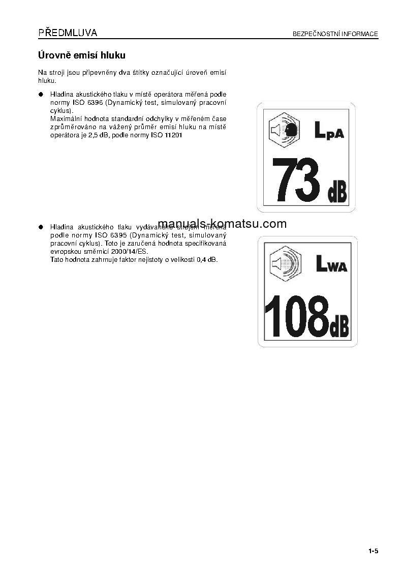 Protected: PC800-8(GBR)-E0 S/N K55001-UP Operation manual (Czech)