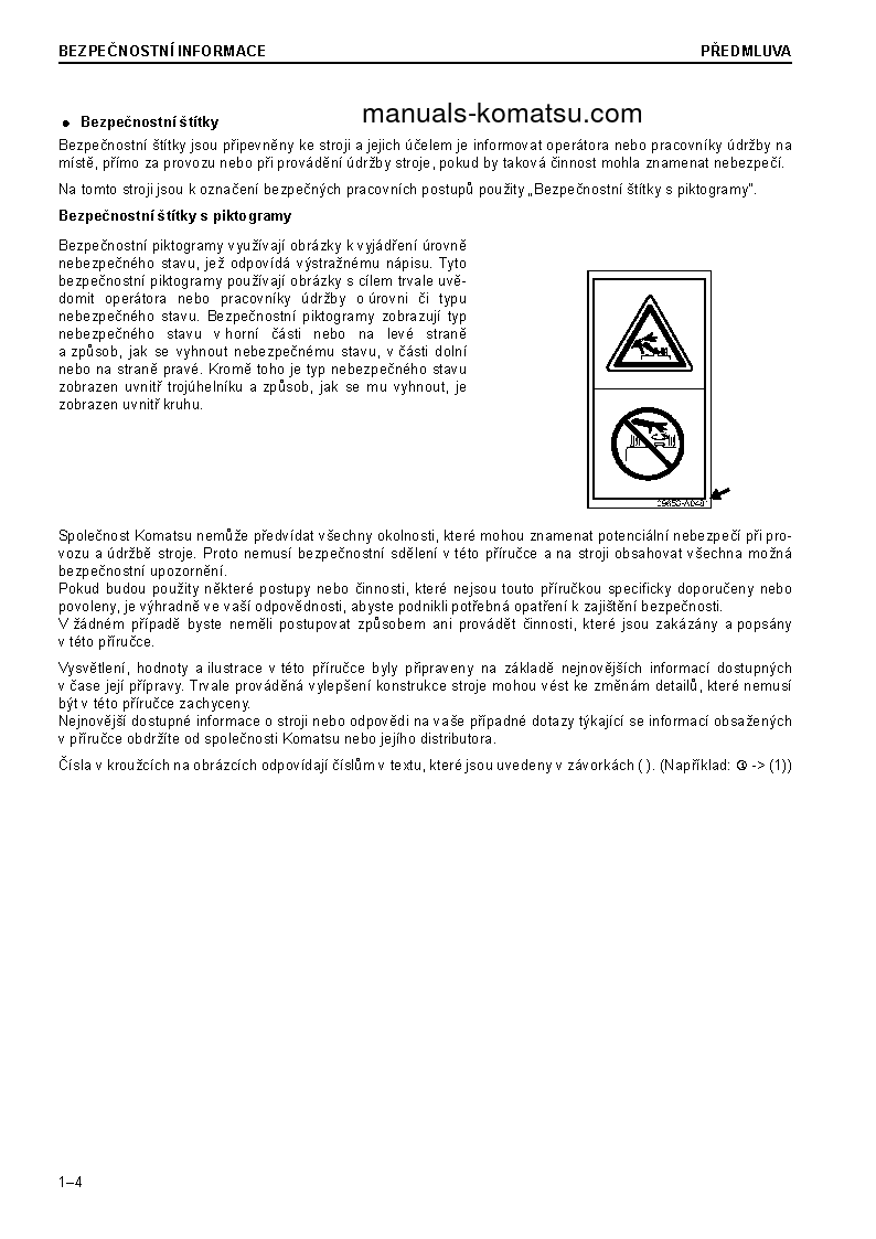 Protected: HB215LC-2(GBR) S/N 50089-UP Operation manual (Czech)