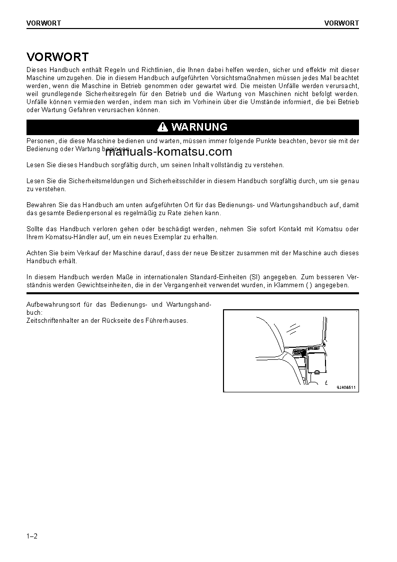 Protected: PC228USLC-10(GBR) S/N 1149-UP Operation manual (German)