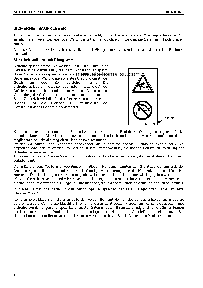 Protected: PC210-10(GBR) S/N K60464-K60464 Operation manual (German)