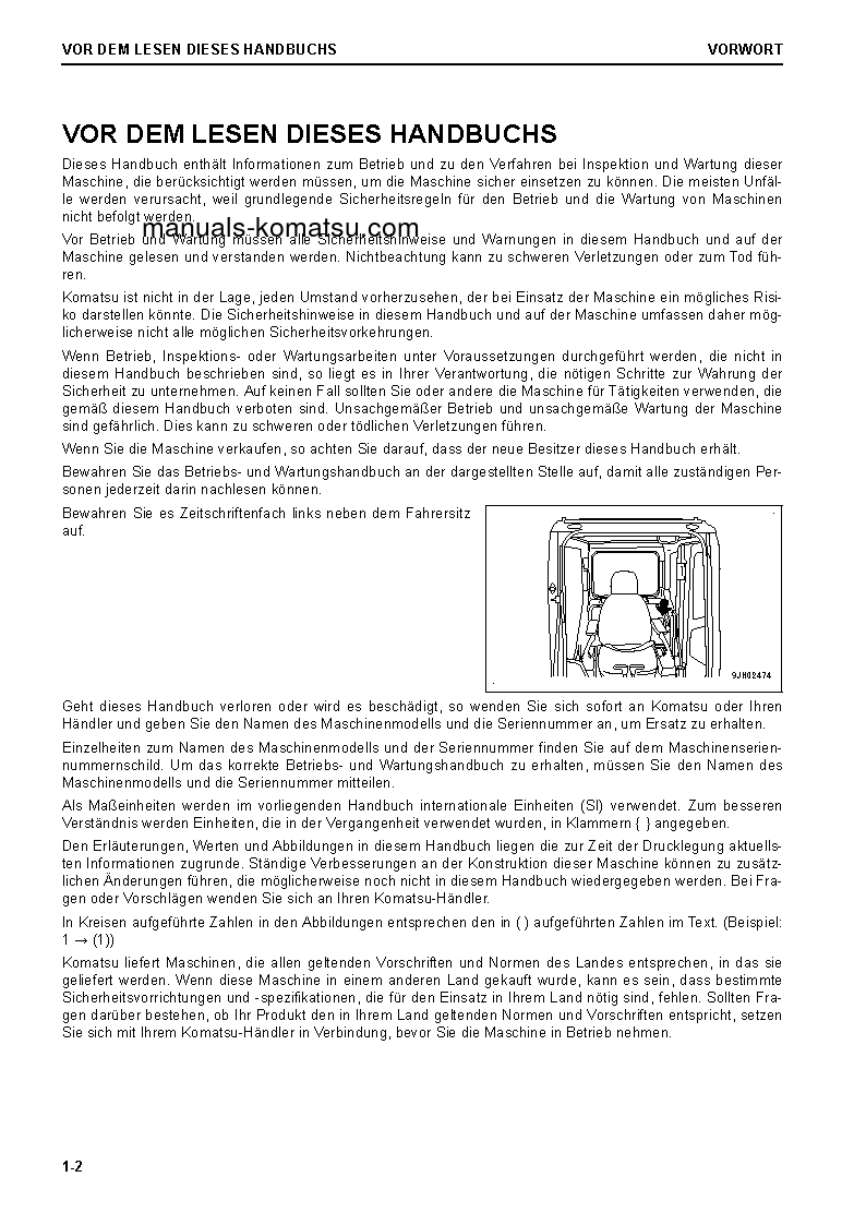 Protected: PC240LC-11(GBR)-DEMOLITION S/N K70001-UP Operation manual (German)