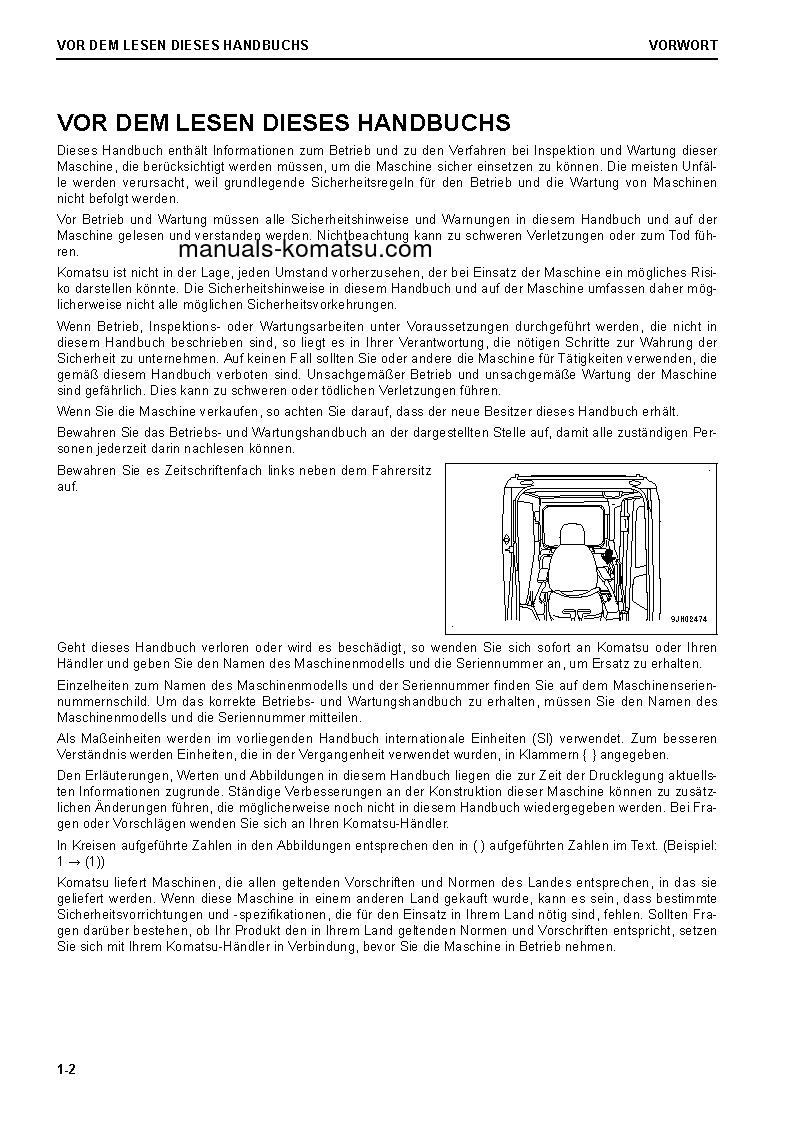 Protected: PC290NLC-11(GBR)-DEMOLITION S/N K70001-UP Operation manual (German)