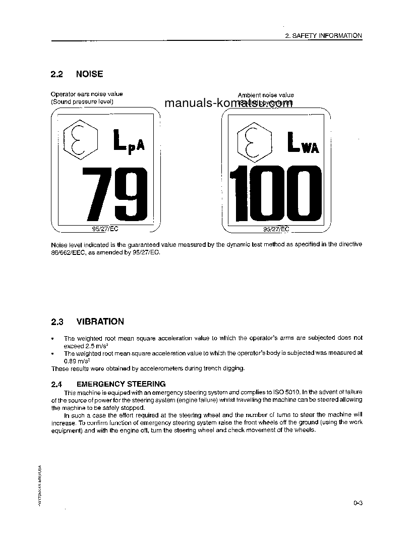 Protected: PW170ES-6(GBR)-K S/N K32001-K34000 Operation manual (English)
