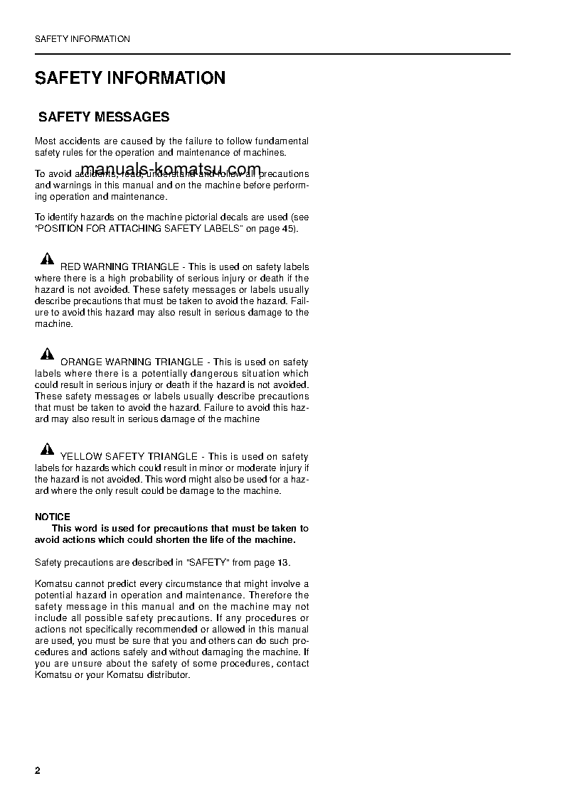 Protected: PC200EN-6(GBR)-K S/N K34049-UP Operation manual (English)