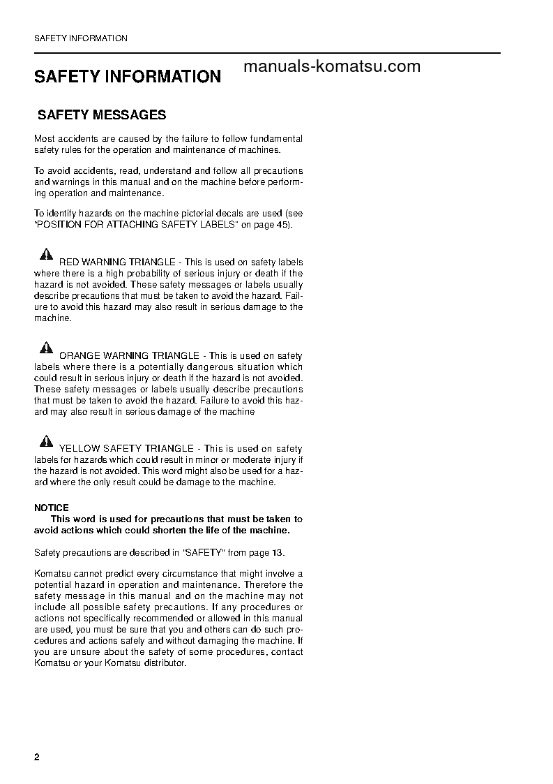 Protected: PC180LC-6(GBR)-K S/N K34014-UP Operation manual (English)