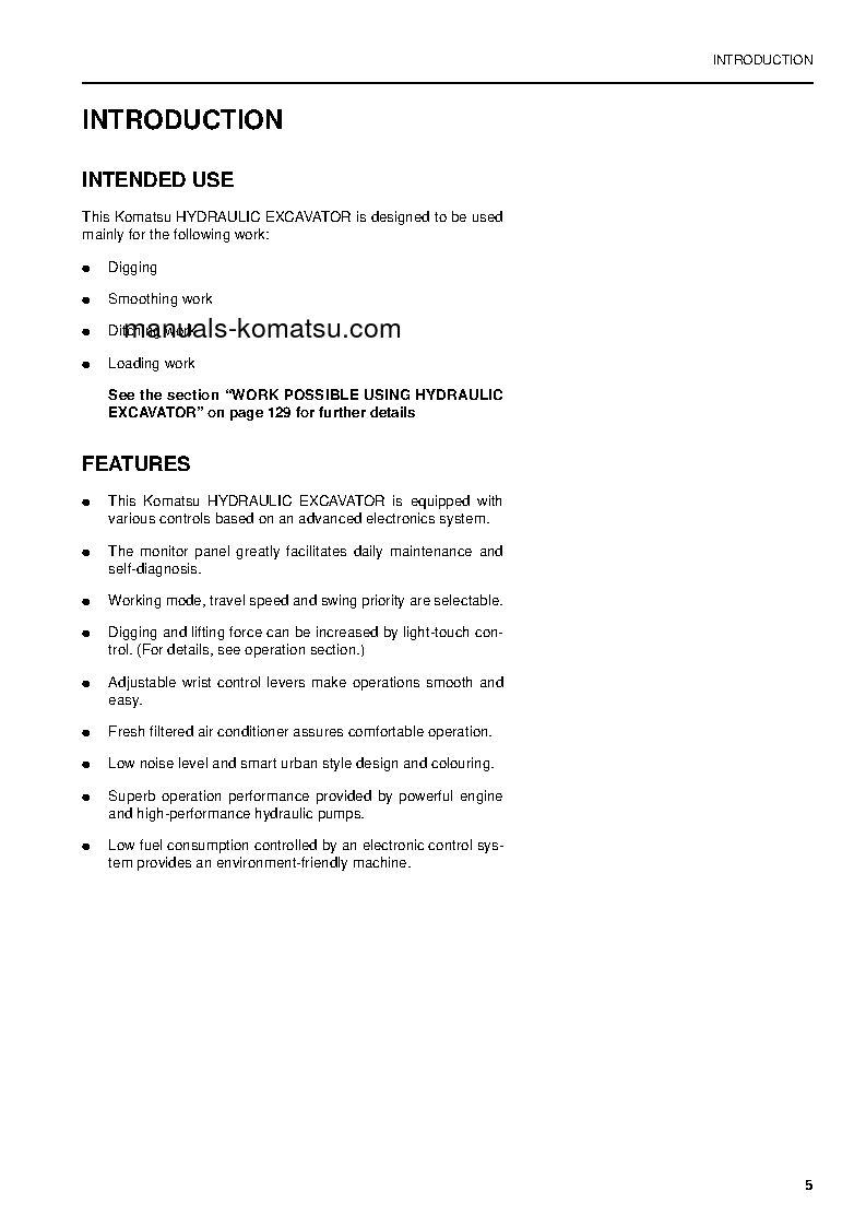 Protected: PC180LC-6(GBR)-K S/N K34014-UP Operation manual (English)