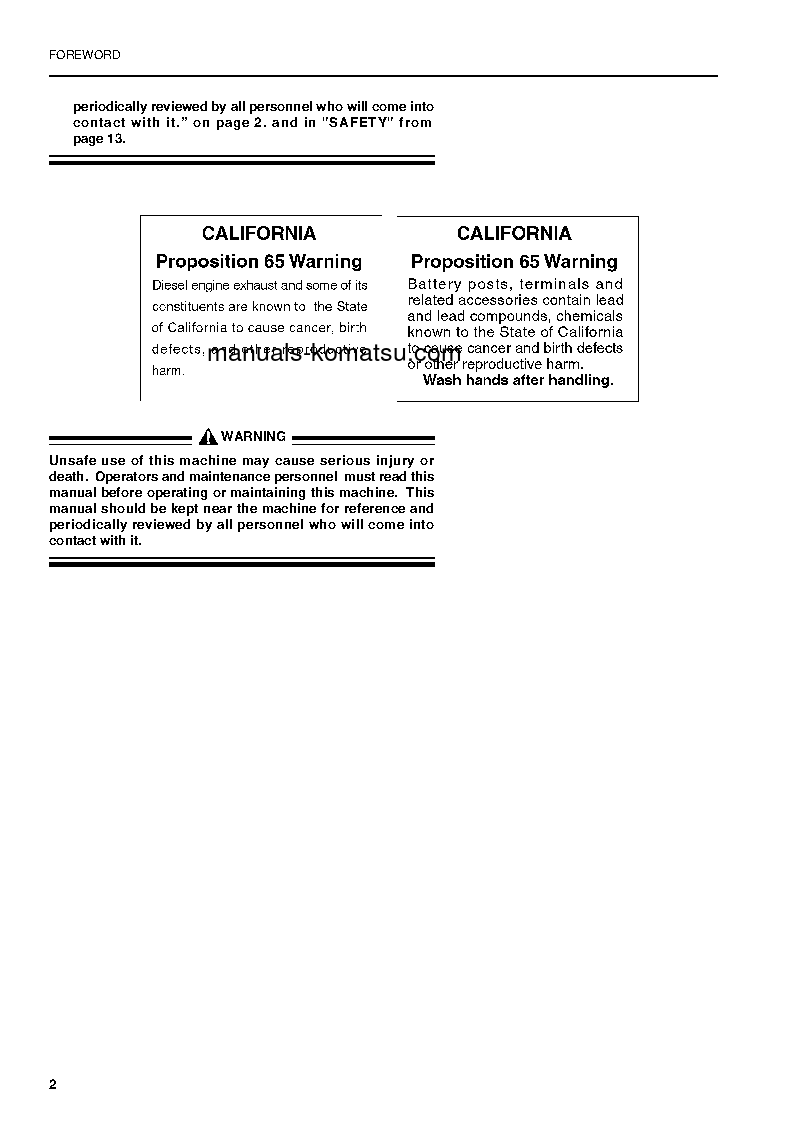 Protected: PC150LC-6(GBR)-K S/N K34001-UP Operation manual (English)