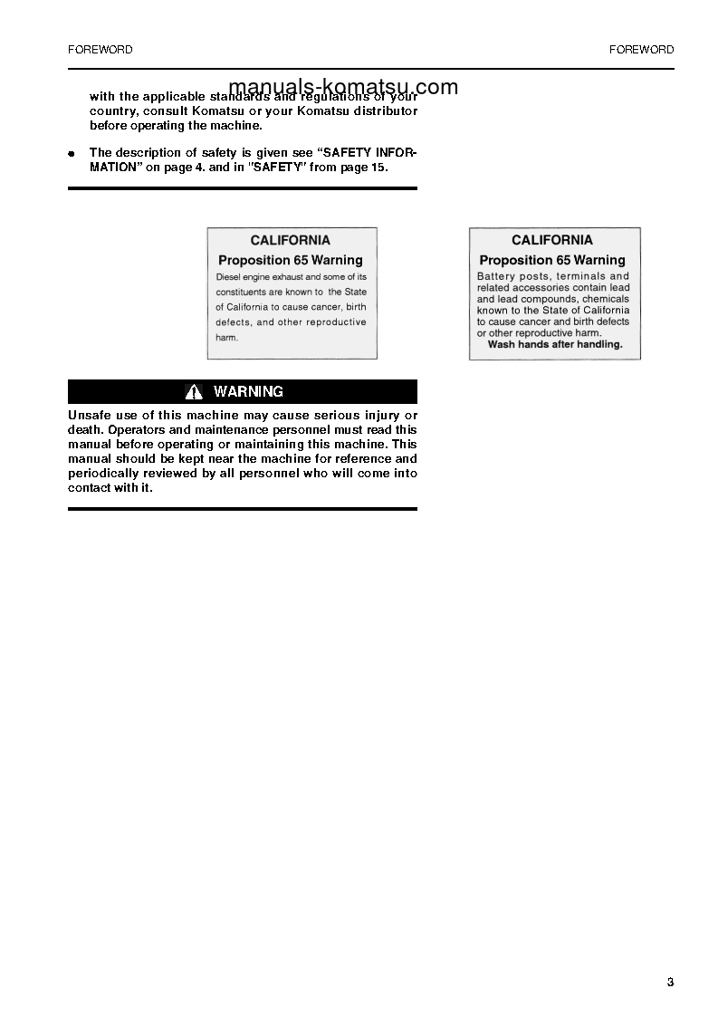 Protected: PW170ES-6(GBR) S/N K35001-UP Operation manual (English)