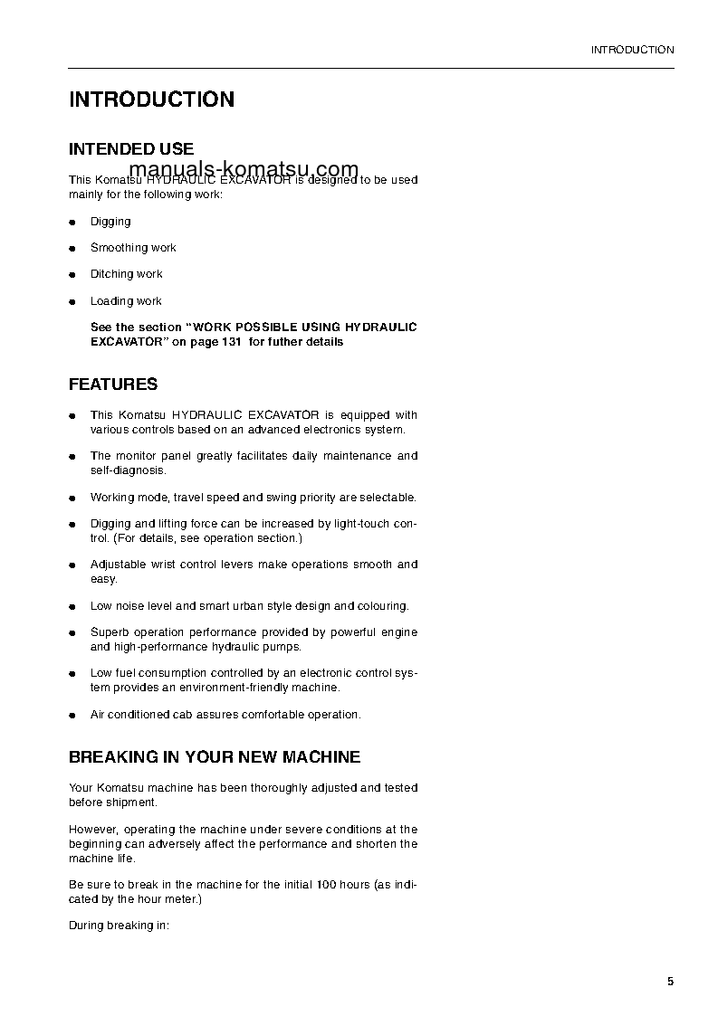 Protected: PC450-6(GBR)-K S/N K32001-K34021 Operation manual (English)