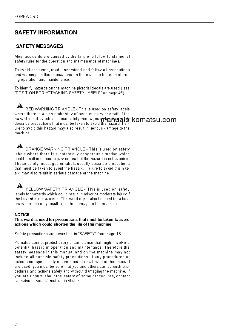 Protected: PC450-6(GBR)-K S/N K34022-UP Operation manual (English)