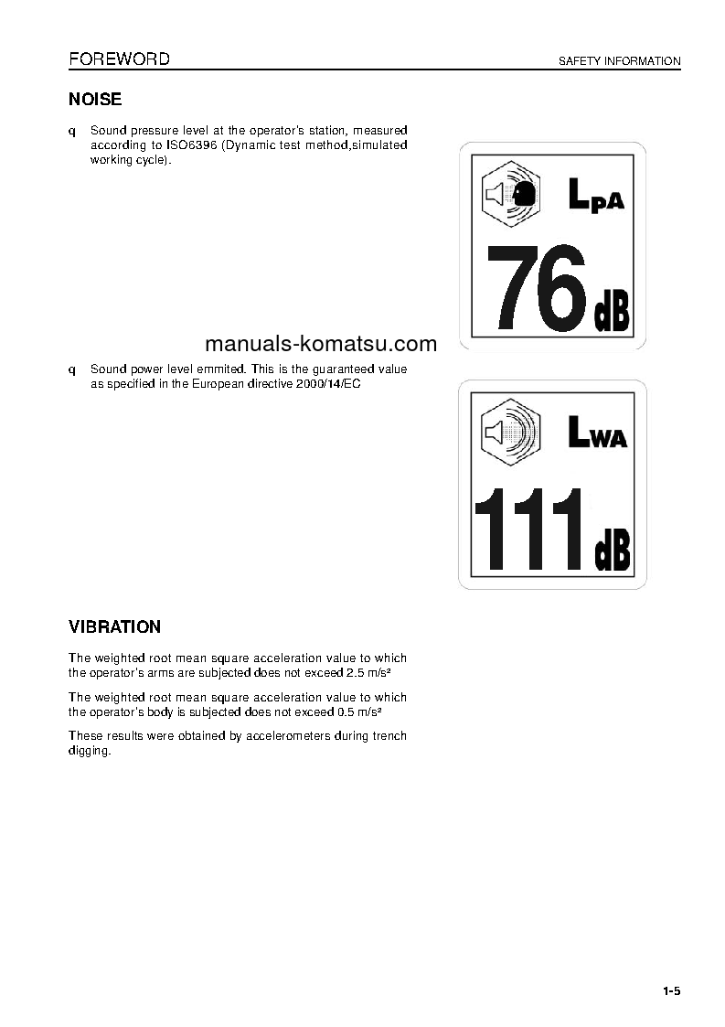 Protected: PC750SE-7(GBR)-K S/N K40001-UP Operation manual (English)