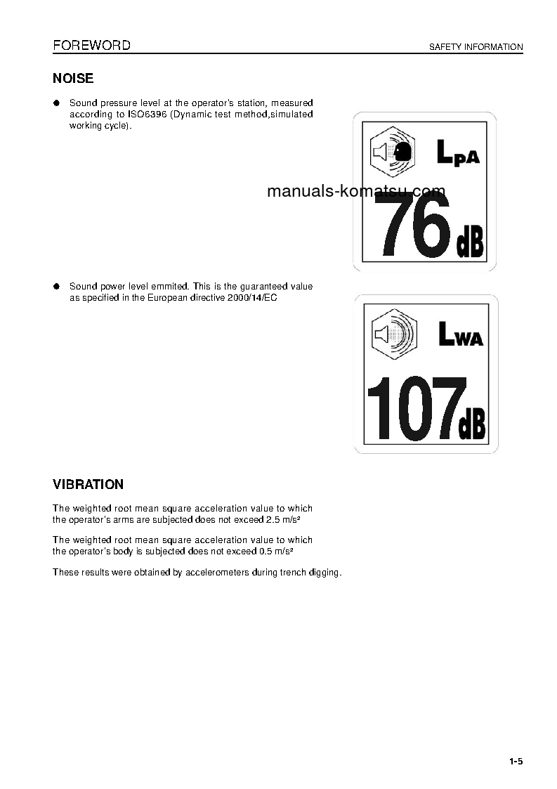 Protected: PC450LC-7(GBR)-K S/N K40001-UP Operation manual (English)