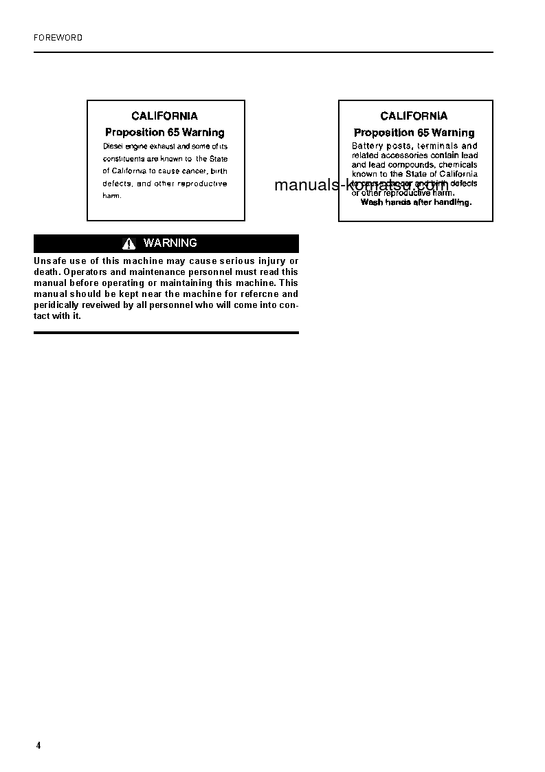 Protected: PW200-7(GBR)-USA S/N K40146-UP Operation manual (English)