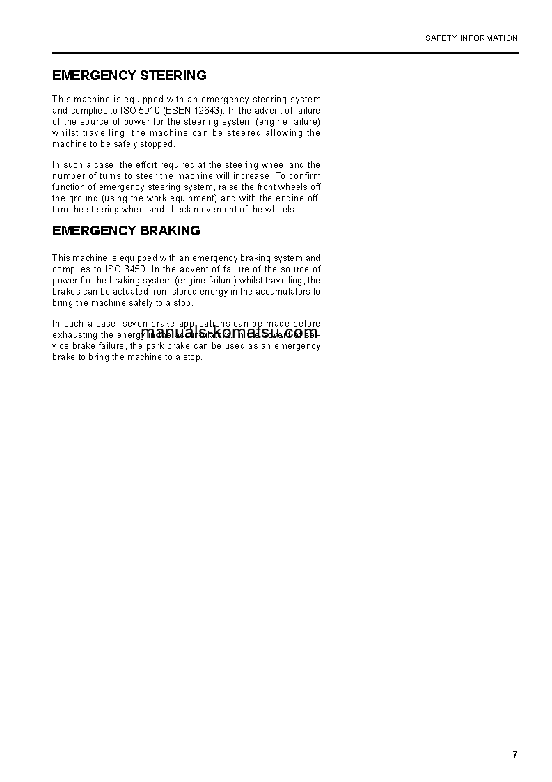 Protected: PW200-7(GBR)-USA S/N K40146-UP Operation manual (English)