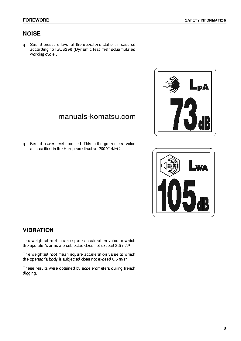 Protected: PC290LC-7(GBR)-K S/N K40395-UP Operation manual (English)