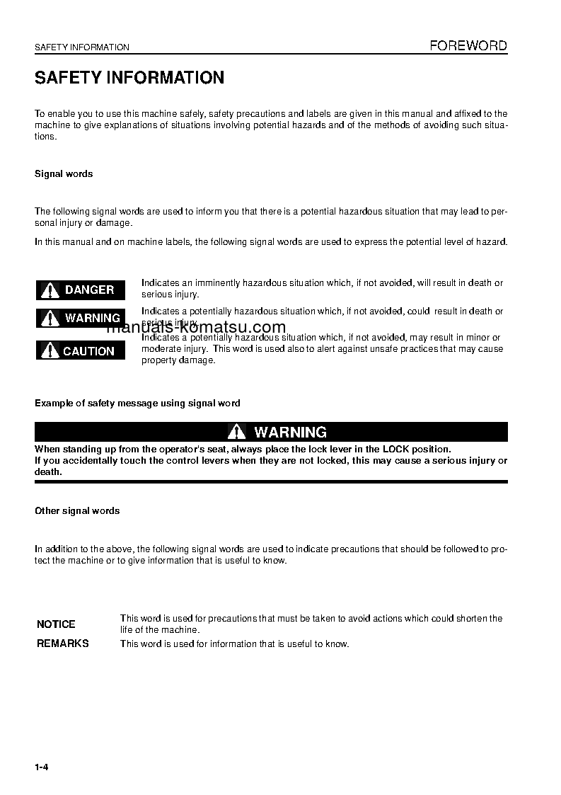 Protected: PC160LC-7(GBR)-TIER 3 S/N K45001-UP Operation manual (English)
