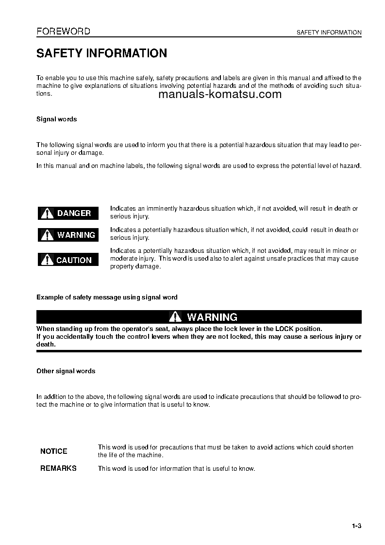 Protected: PC450-8(GBR) S/N K50350-UP Operation manual (English)