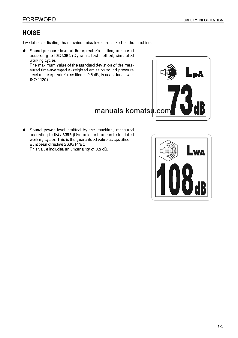 Protected: PC700LC-8(GBR)-E0 S/N K50001-UP Operation manual (English)