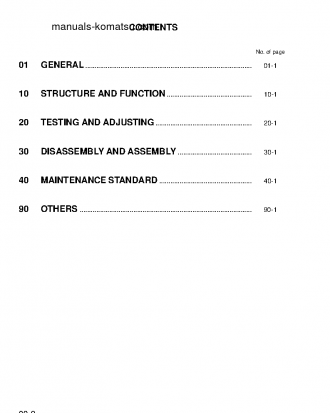 PC200EN-6(GBR)-K S/N K32001-UP Shop (repair) manual (English)