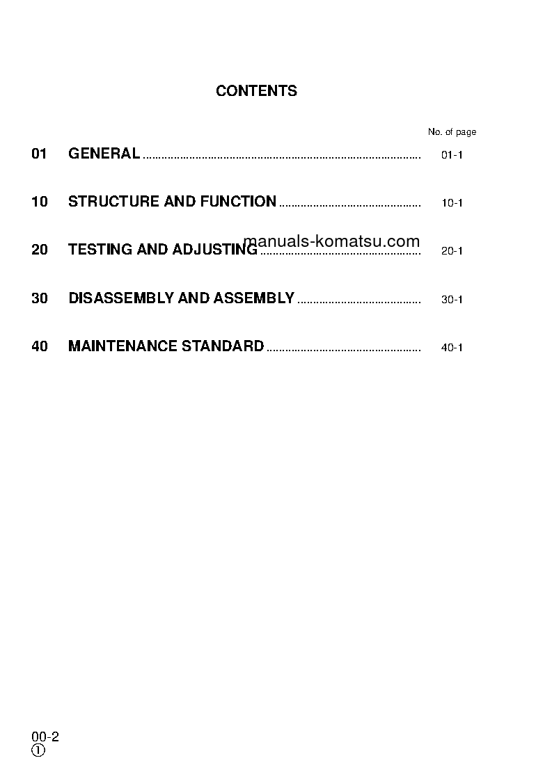 Protected: PW150ES-6(GBR)-K S/N K30001-UP Shop (repair) manual (English)