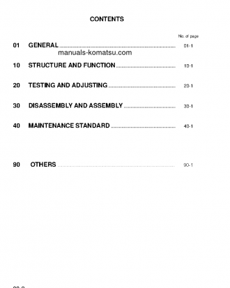 PC150LC-6(GBR)-K S/N K32001-K34000 Shop (repair) manual (English)