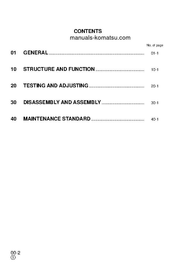 Protected: PW170ES-6(GBR)-K S/N K32001-UP Shop (repair) manual (English)